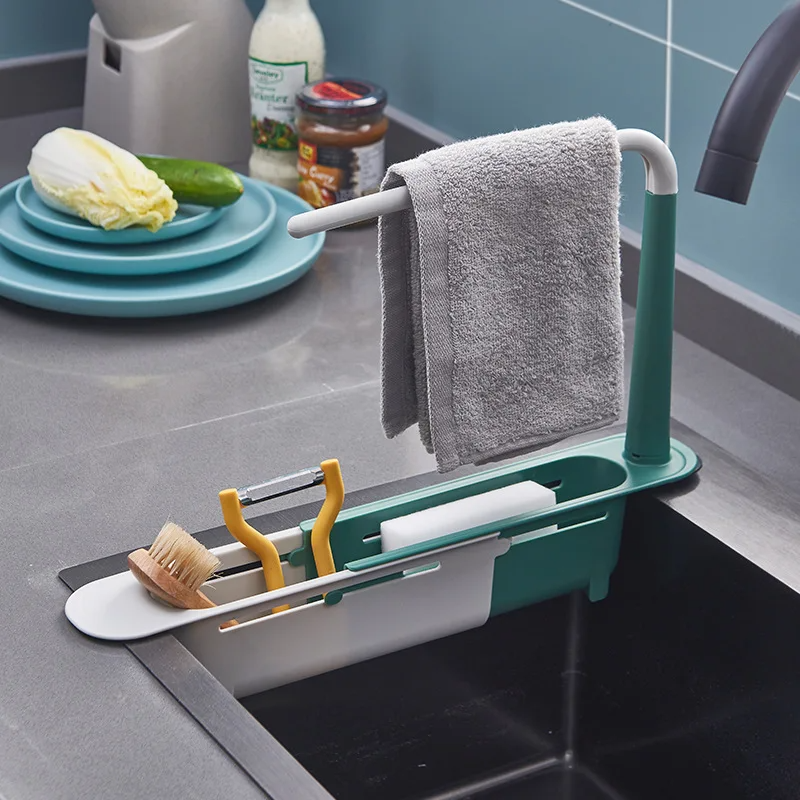 Expandable Sink Storage Rack