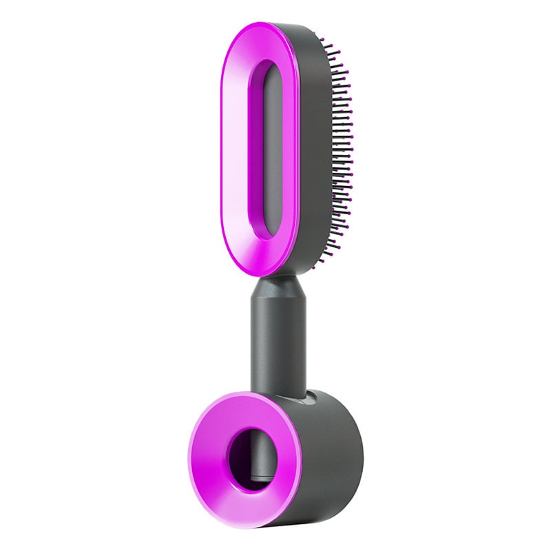 Self-Cleaning Hair Brush with Airbag Massage Scalp Comb