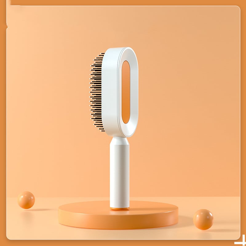 Self-Cleaning Hair Brush with Airbag Massage Scalp Comb