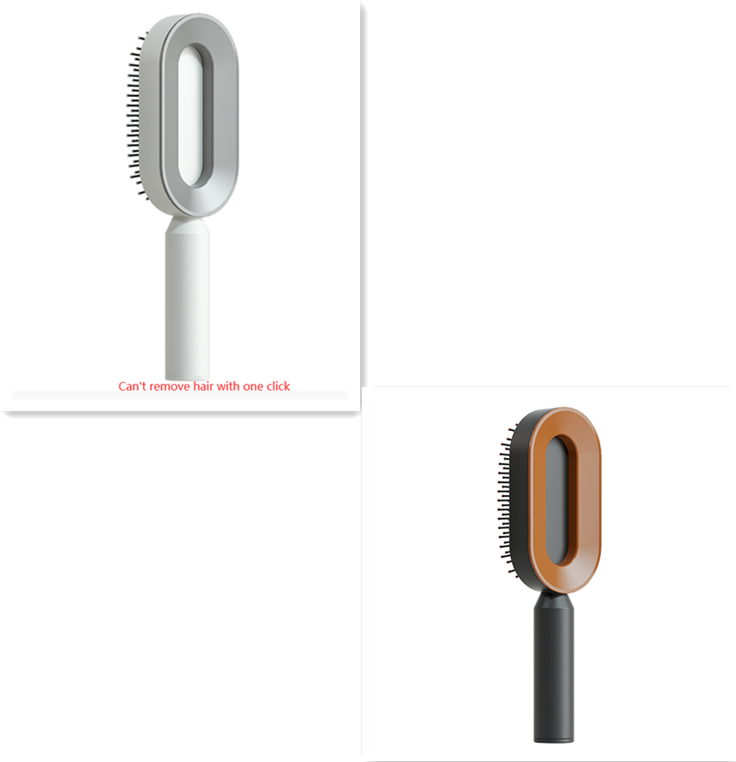 Self-Cleaning Hair Brush with Airbag Massage Scalp Comb