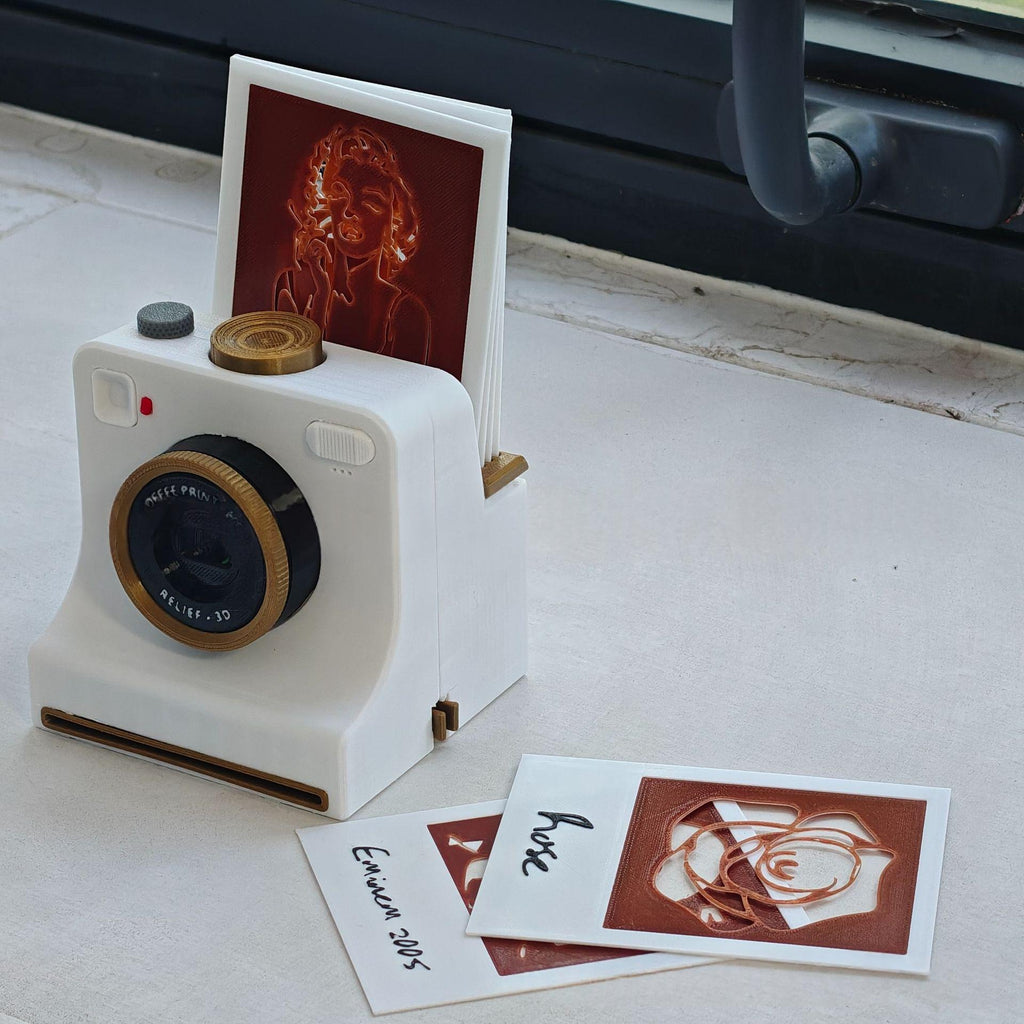 3D-printed Coffee Latte Art Camera