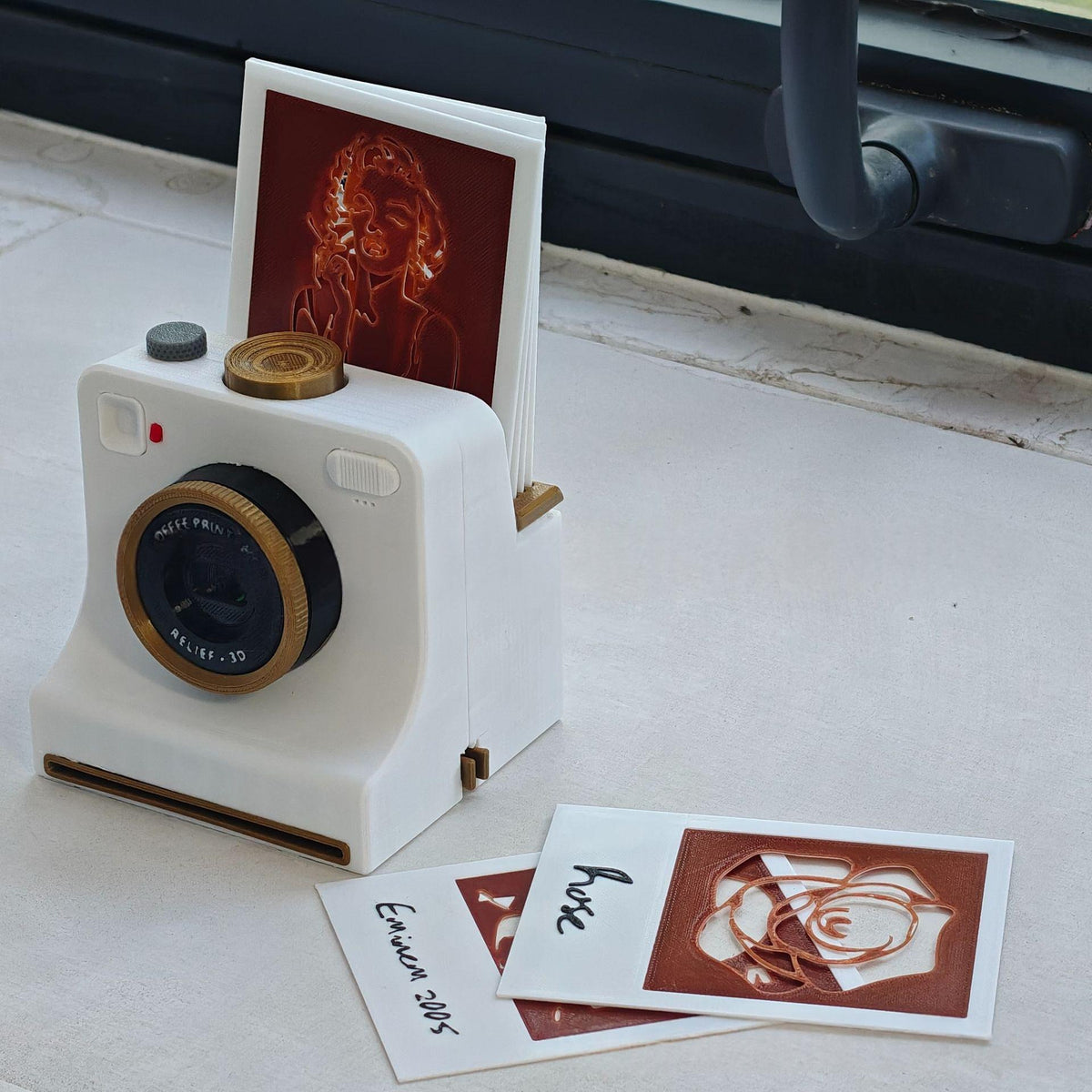 3D-printed Coffee Latte Art Camera