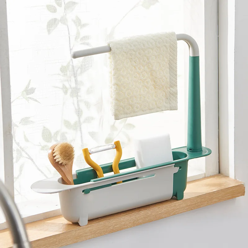 Expandable Sink Storage Rack