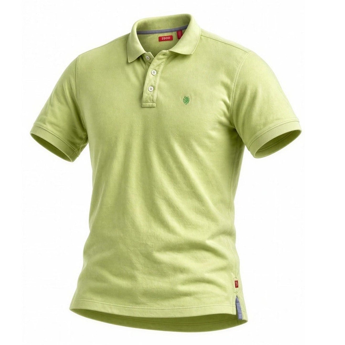 IZOD Polo Shirt Mens XL Lime Green Short Sleeve Golf Casual Solid