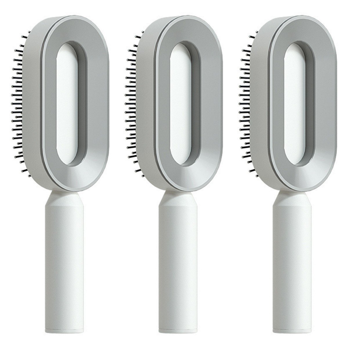Self-Cleaning Hair Brush with Airbag Massage Scalp Comb