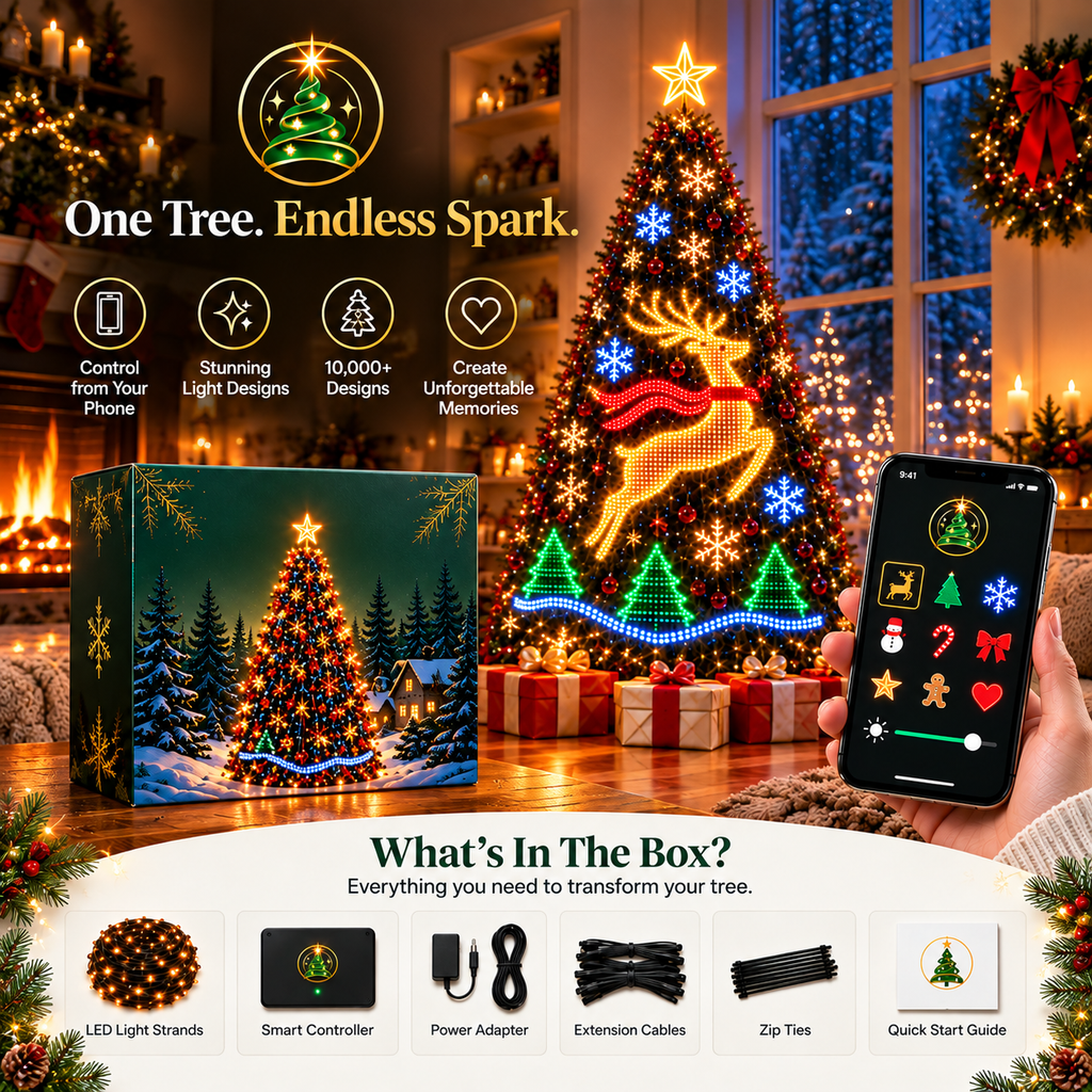 S&D™ ChristmasGlow Smart Lights