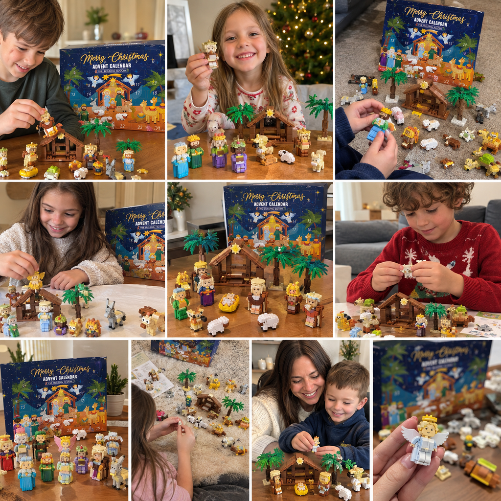 Christmas Building Blocks Blind Box