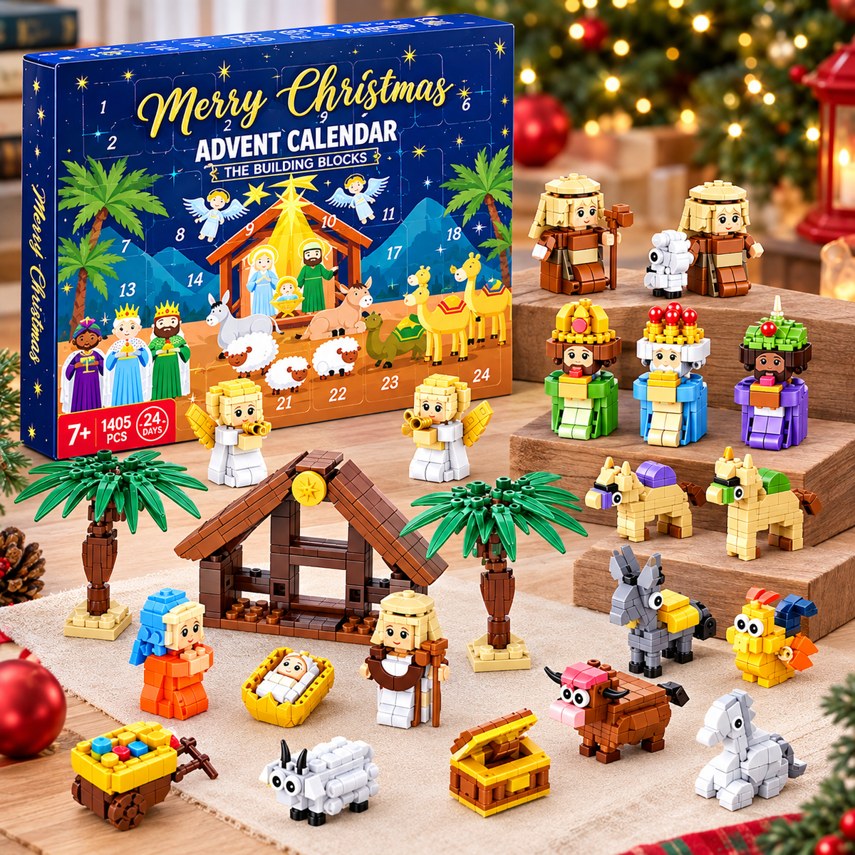 Christmas Building Blocks Blind Box