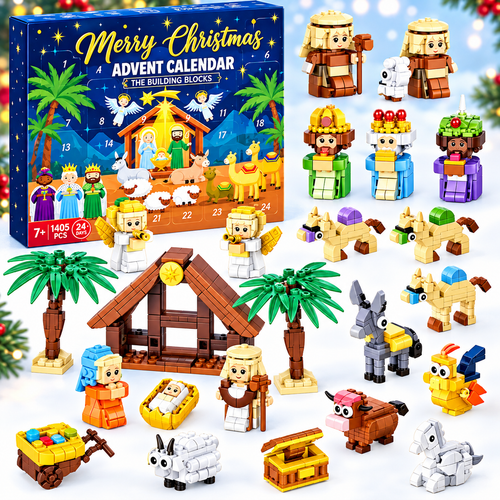 Christmas Building Blocks Blind Box