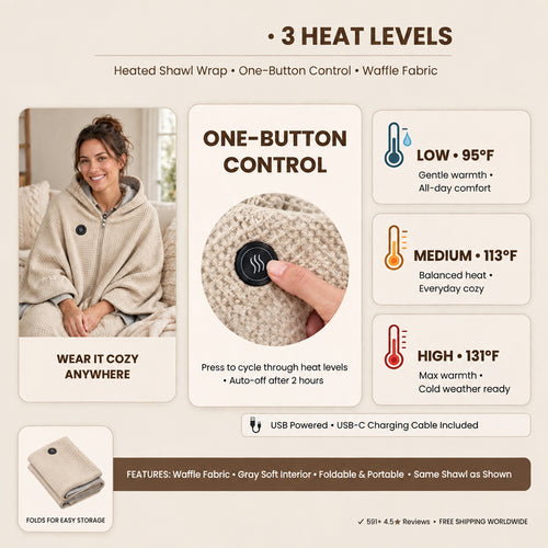 CozyHeat™ Heated Wrap
