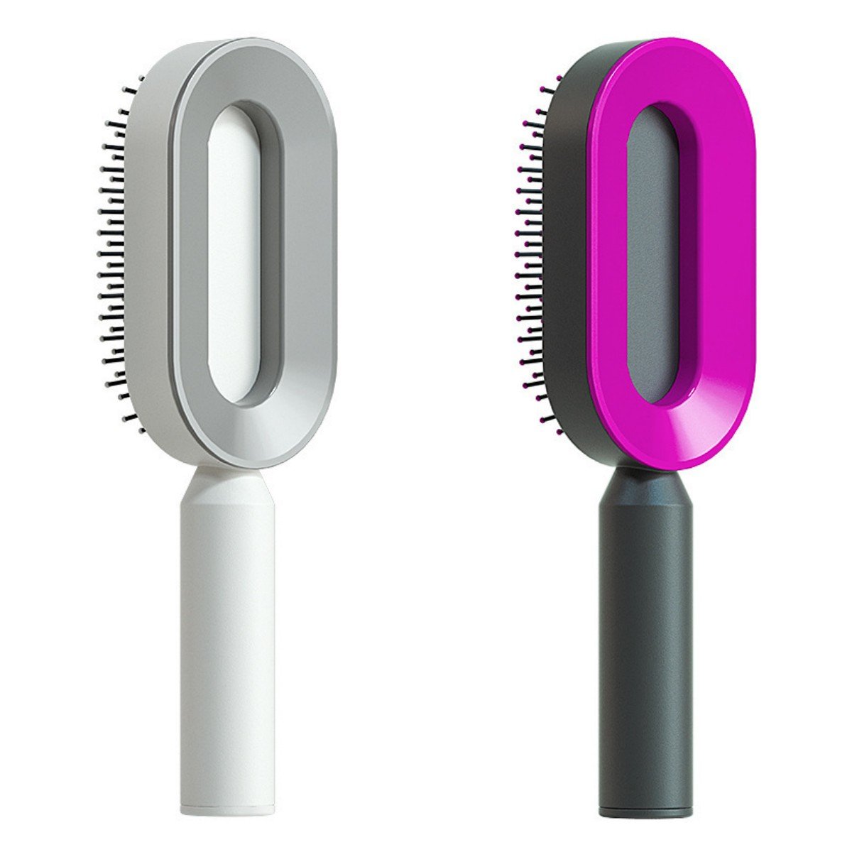 Self-Cleaning Hair Brush with Airbag Massage Scalp Comb