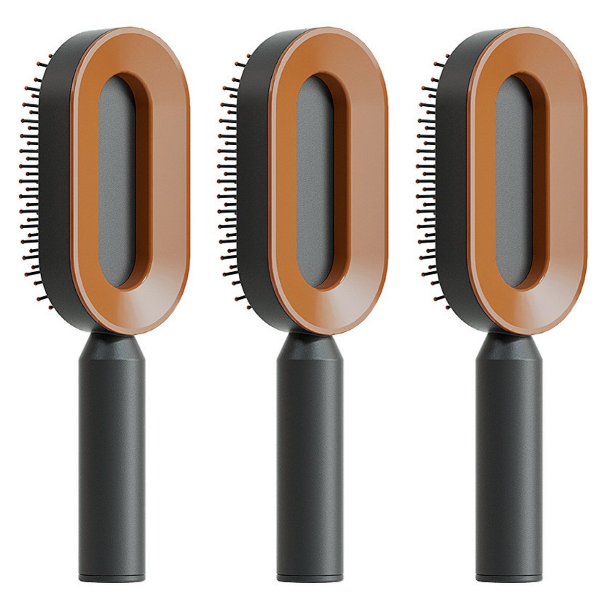 Self-Cleaning Hair Brush with Airbag Massage Scalp Comb