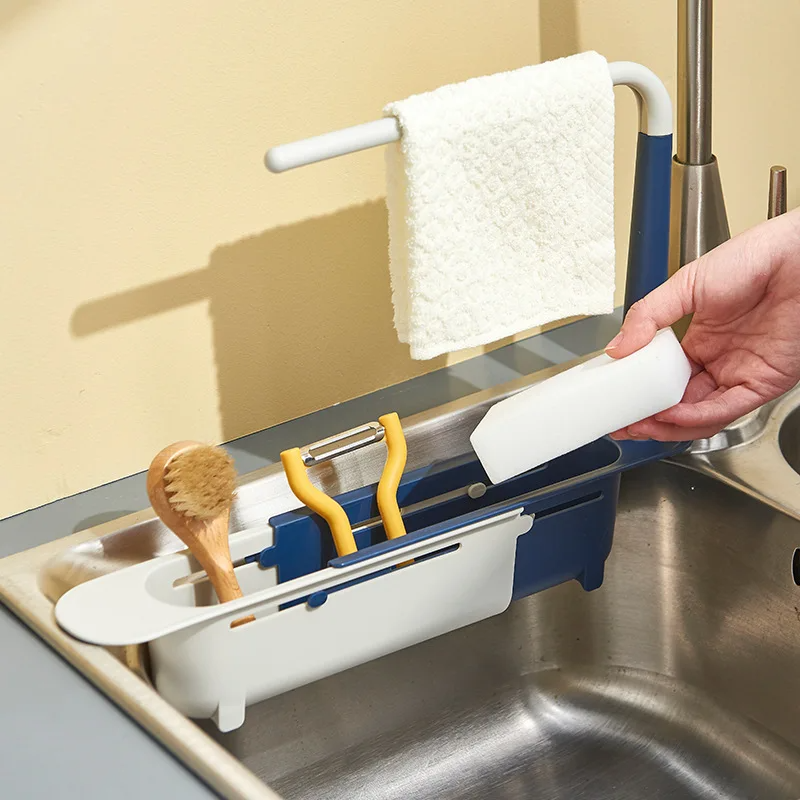 Expandable Sink Storage Rack